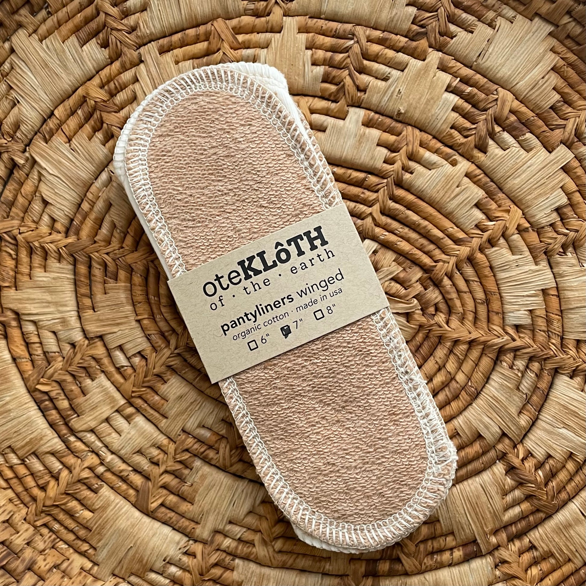 Organic Cotton Winged Liners | Colorganic™ - oteKLôTH