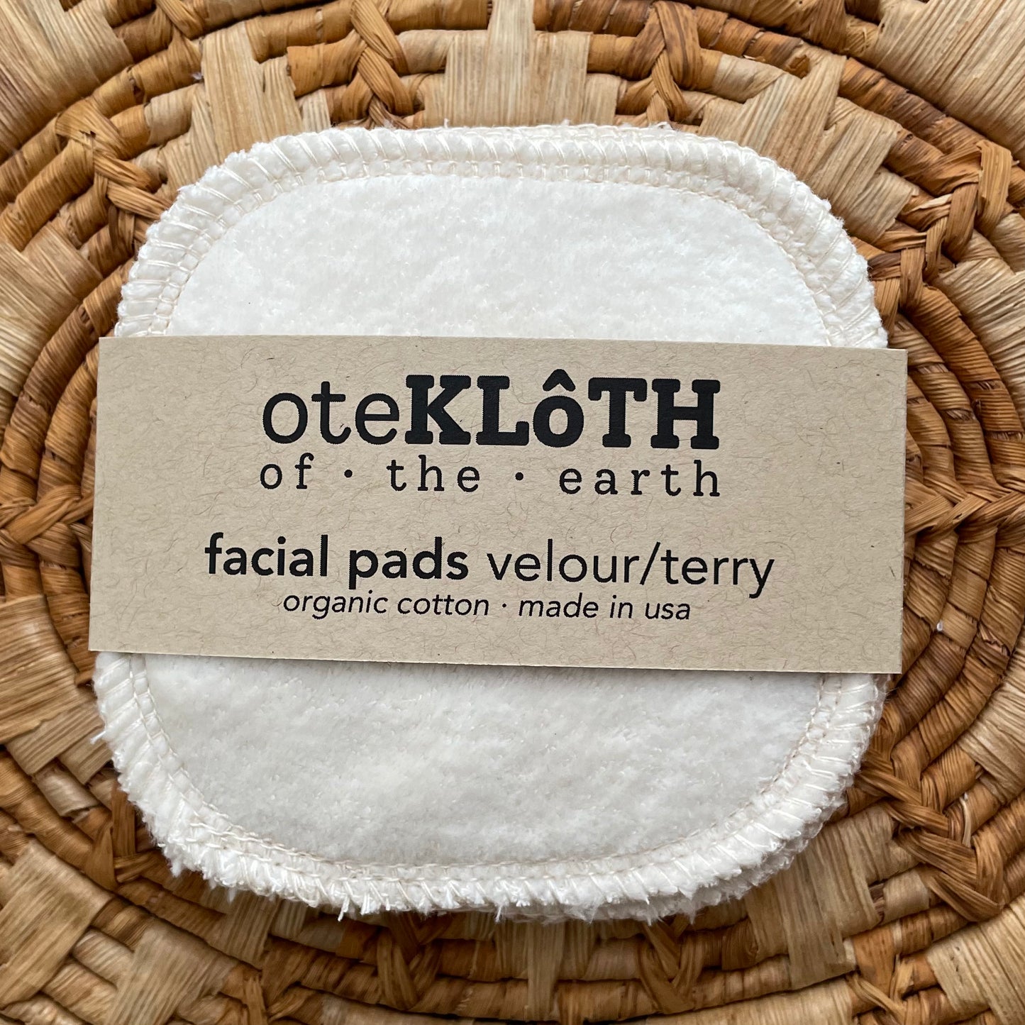 Facial Pads | Velour + Terry