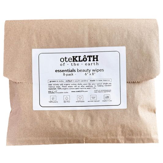 Organic Cotton Beauty Wipes | Essentials